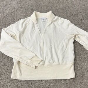 Athleta Cream Pullover